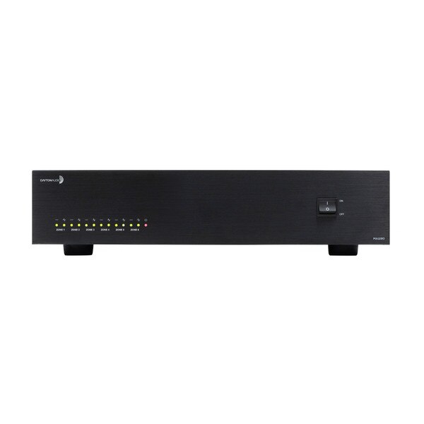Main product image for Dayton Audio MA1280 8 Input 80W X 12 Channel Class D Amplifier300-775